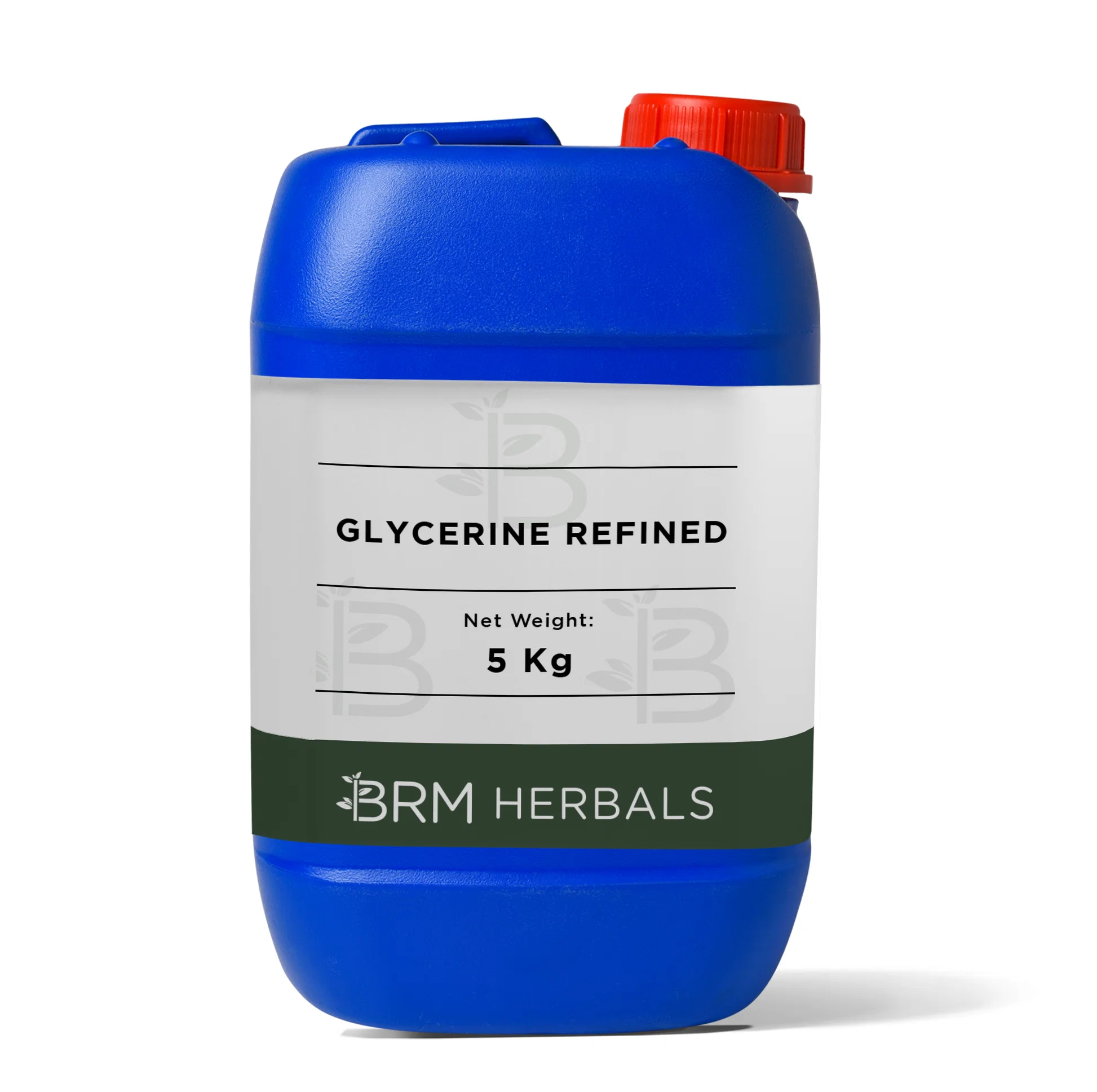 Illustrative refined glycerine small-container packaging