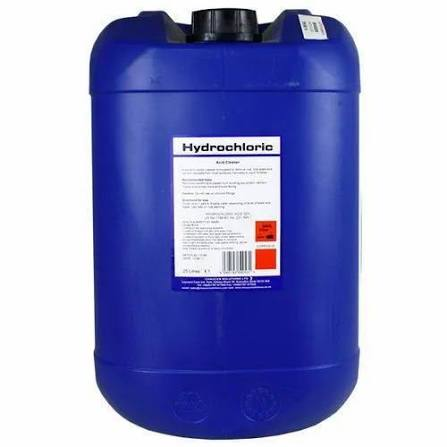 Illustrative Hydrochloric Acid industrial container