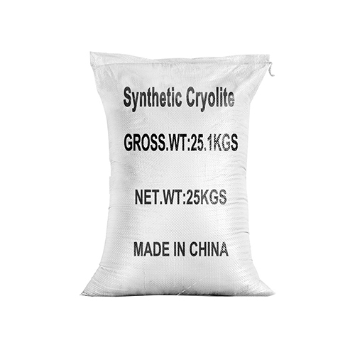 Synthetic Cryolite 25 kg industrial bag
