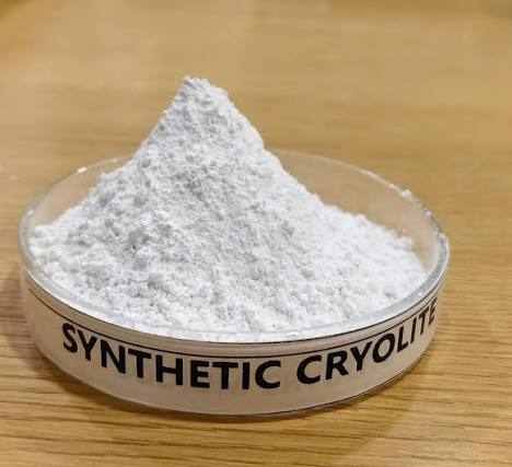 Synthetic Cryolite powder sample